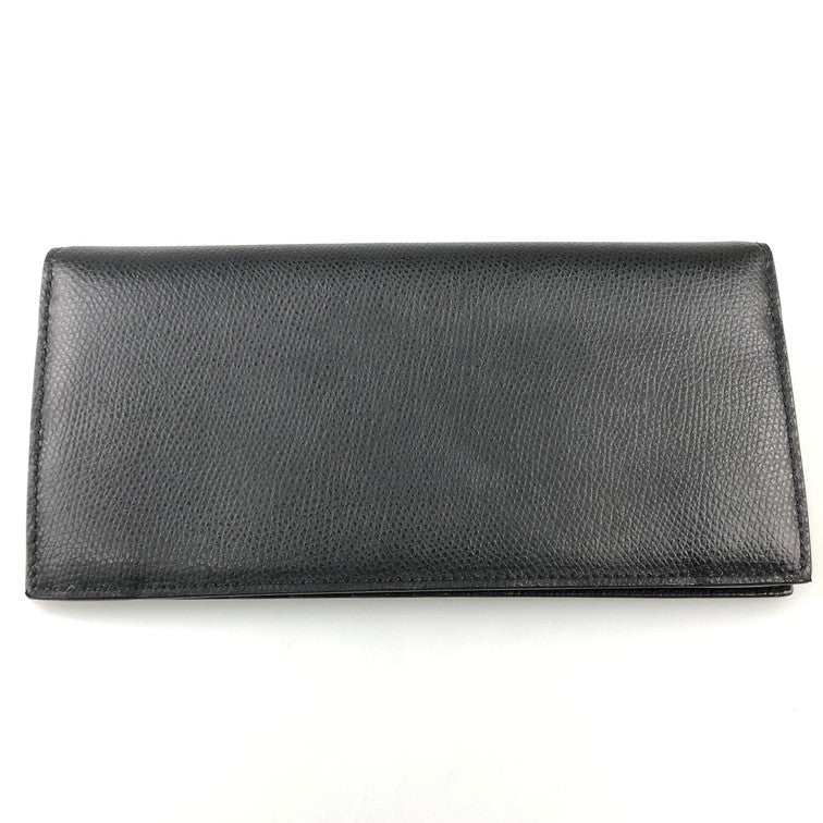 【中古品】【メンズ】 Emporio Armani エンポリオ・アルマーニ Y4R256 YAQ2E 81072 二つ折り長財布 200-251221-SY-01-iwa カラー：BLACK 万代Net店