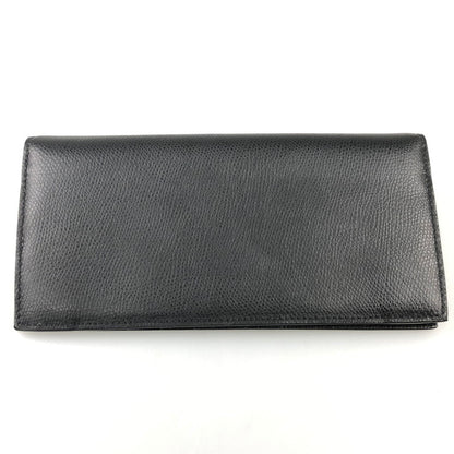 【中古品】【メンズ】 Emporio Armani エンポリオ・アルマーニ Y4R256 YAQ2E 81072 二つ折り長財布 200-251221-SY-01-iwa カラー：BLACK 万代Net店