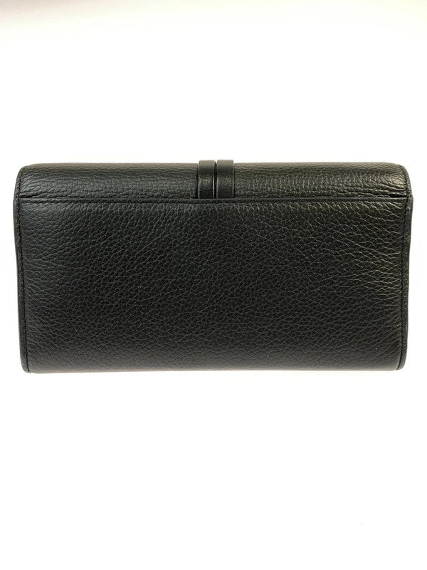 【LIFTる。景品】【中古】【レディース】 Chloe クロエ CHC22SK04MCB79DJ ALPHABET LONG WALLET レザー ロングウォレット サイフ 財布 181-231224-ab-25-min カラー：ブラック 万代Net店