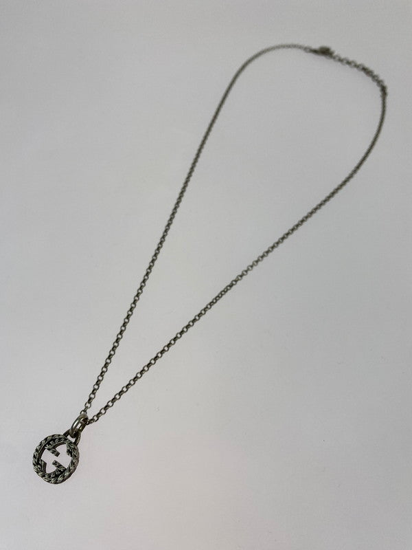 【中古品】【レディース】 GUCCI グッチ GUCCI インターロッキングG ネックレス アクセサリー 182-260409-SH-53-min 万代Net店