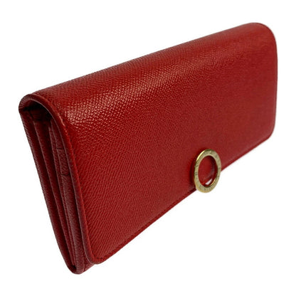 【LIFTる。景品】【中古】【レディース】 BVLGARI ブルガリ ロゴクリップ 二つ折り長財布 288176 ロングウォレット 181-221019-kk-30-min サイズ：約10×19×3cm カラー：コーラルレッド 万代Net店