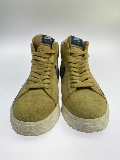【中古品】【メンズ】 NIKE ナイキ SB ZOOM BLAZER MID PRM CT0715-200 ズーム ブレーザー ミッド プレミアム スニーカー 靴 160-260709-yn-28-min サイズ：26.5cm US8.5 カラー：SESAMI/MYSTIC NAVY-SAIL 万代Net店