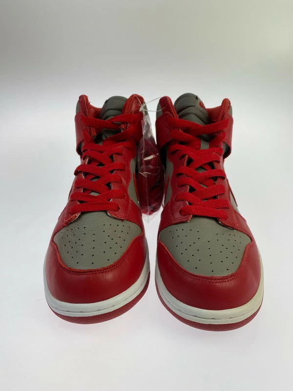 【中古美品】【メンズ】 NIKE ナイキ 【中古】【メンズ】 NIKE ナイキ DUNK HIGH RETRO QS 850477-001 ダンク ハイ レトロ クイックストライク スニーカー 靴 160-240222-yn-27-min サイズ：29.0cm US11 カラー：SOFT GREY/UNIV RED 万代Net店