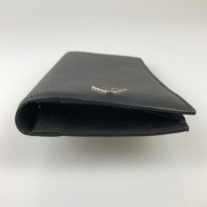 【中古品】【メンズ】 Emporio Armani エンポリオ・アルマーニ Y4R256 YAQ2E 81072 二つ折り長財布 200-251221-SY-01-iwa カラー：BLACK 万代Net店