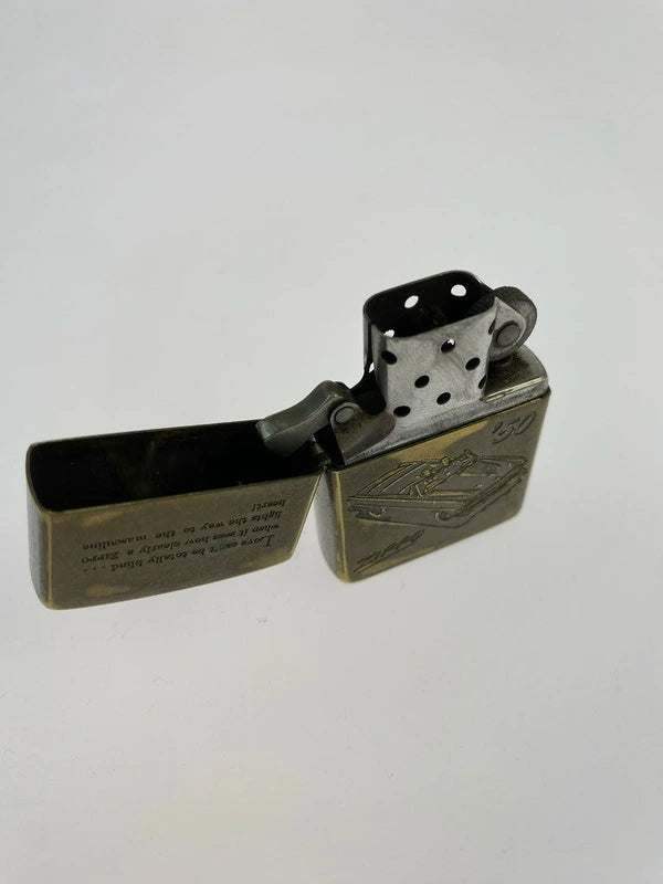 ZIPPO 1991年製 ’50ブラスオイルライター 206--min 万代Net店