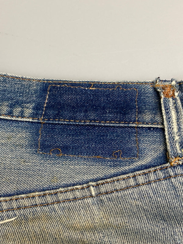【現状渡し品】【メンズ】 Levi's リーバイス 70S 66前期 ボタン裏刻印 6 501 DENIM PANTS デニム パンツ メンズ ボトムス ジーンズ 70年代 ヴィンテージ 157-251223-em-39-min カラー：インディゴブルー 万代Net店