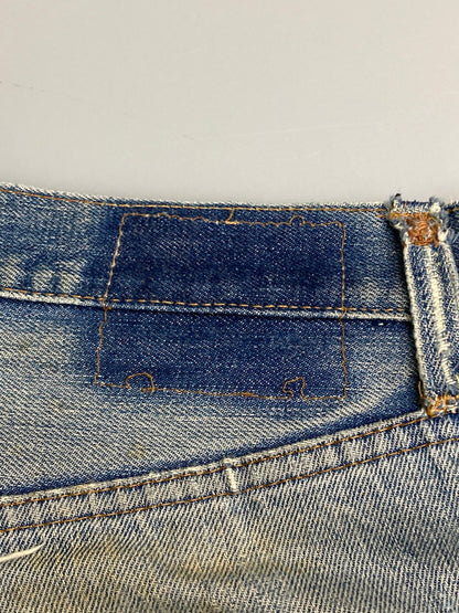 【現状渡し品】【メンズ】 Levi's リーバイス 70S 66前期 ボタン裏刻印 6 501 DENIM PANTS デニム パンツ メンズ ボトムス ジーンズ 70年代 ヴィンテージ 157-251223-em-39-min カラー：インディゴブルー 万代Net店