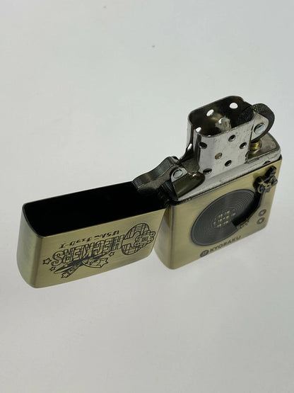 ZIPPO 2005年製 京楽 藤井フミヤ「CRぱちんこチェッカーズ」発売記念販促 オイルライター 206--min 万代Net店