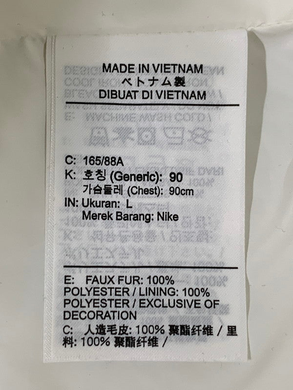 【中古美品】【レディース】 ナイキ DD5089 AS W NSW ICN CLSH SHRPA JKT フリースジャケット コート アウター 169-251111-AS-24-min サイズ：L カラー：ホワイト 万代Net店