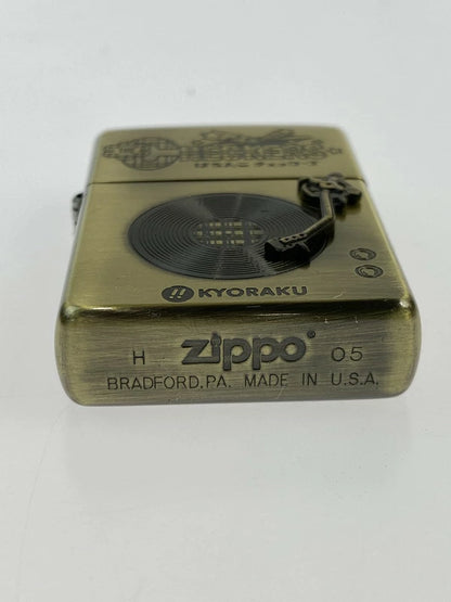 ZIPPO 2005年製 京楽 藤井フミヤ「CRぱちんこチェッカーズ」発売記念販促 オイルライター 206--min 万代Net店
