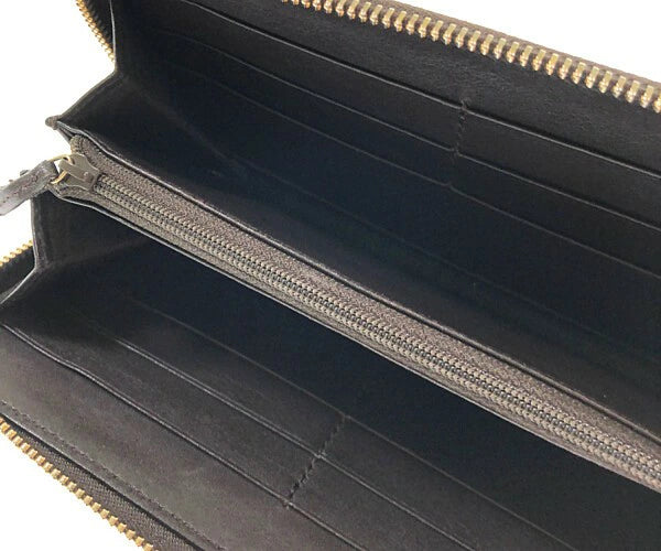 【中古品】【メンズ/レディース】 GUCCI グッチ 【中古】【メンズ/レディース】 GUCCI グッチ マイクログッチシマ ラウンドファスナーロングウォレット 財布 品番:449391 181-211221-rs-17-min サイズ：計測サイズ(約):H10cm/W19cm/D2.3cm カラー：ブラウン 万代Net店