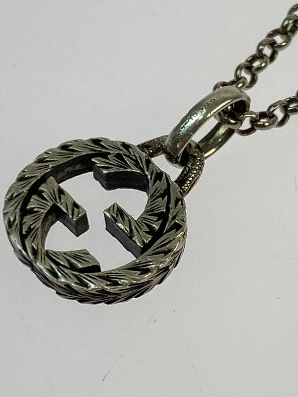 【中古品】【レディース】 GUCCI グッチ GUCCI インターロッキングG ネックレス アクセサリー 182-260409-SH-53-min 万代Net店
