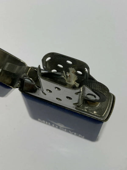 ZIPPO 1998年製 MILD SEVEN両面特殊加工 オイルライター 206--min 万代Net店