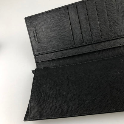 【中古品】【メンズ】 Emporio Armani エンポリオ・アルマーニ Y4R256 YAQ2E 81072 二つ折り長財布 200-251221-SY-01-iwa カラー：BLACK 万代Net店