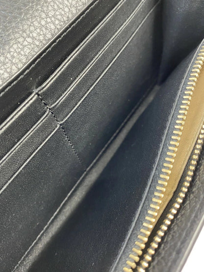 【LIFTる。景品】【中古】【レディース】 Chloe クロエ CHC22SK04MCB79DJ ALPHABET LONG WALLET レザー ロングウォレット サイフ 財布 181-231224-ab-25-min カラー：ブラック 万代Net店