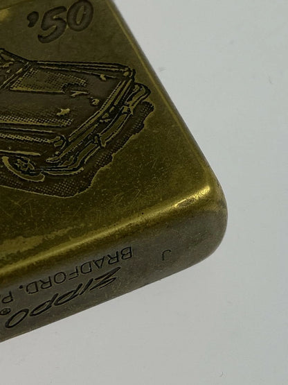 ZIPPO 1991年製 ’50ブラスオイルライター 206--min 万代Net店