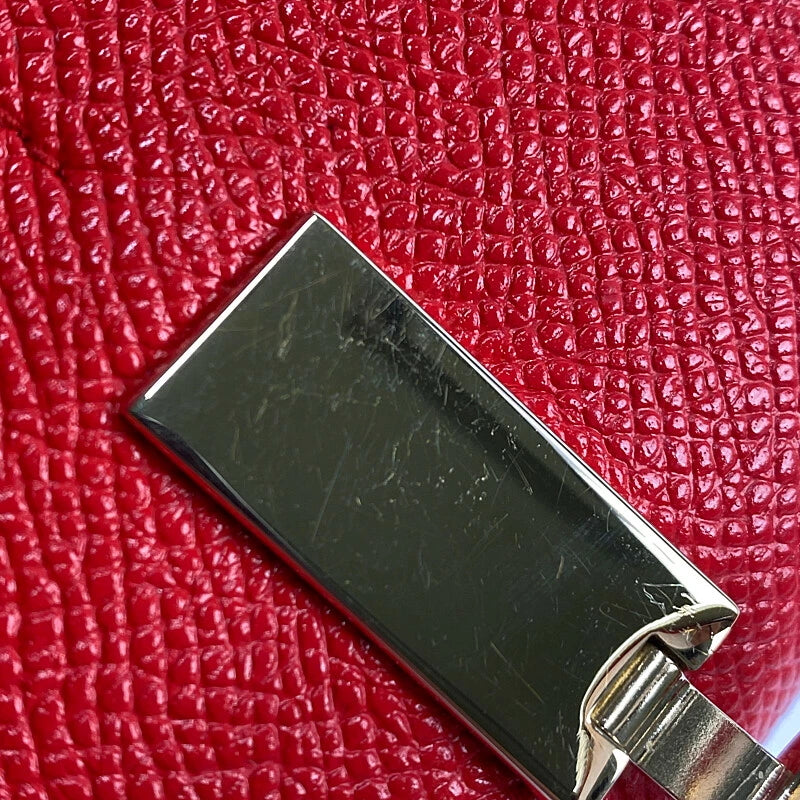 【中古品】【レディース】 BVLGARI ブルガリ CONTINENTAL WALLET 288176 コンチネンタルウォレット ロゴクリップ 二つ折り長財布 ブルガリ・ブルガリ 181-260607-SH-18-hon カラー：コーラルレッド 万代Net店