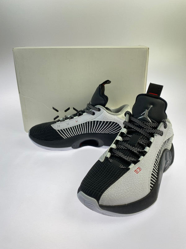 【中古品】【メンズ】 NIKE ナイキ AIR JORDAN 35 LOW PF CW2459-101 エア ジョーダン 35 SP-TP PF スニーカー メンズ シューズ 靴 160-250829-em-22-min サイズ：26cm カラー：ホワイト/メタリックシルバー/ブラック 万代Net店