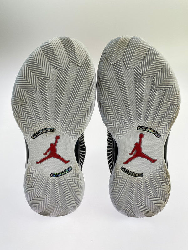 【中古品】【メンズ】 NIKE ナイキ AIR JORDAN 35 LOW PF CW2459-101 エア ジョーダン 35 SP-TP PF スニーカー メンズ シューズ 靴 160-250829-em-22-min サイズ：26cm カラー：ホワイト/メタリックシルバー/ブラック 万代Net店