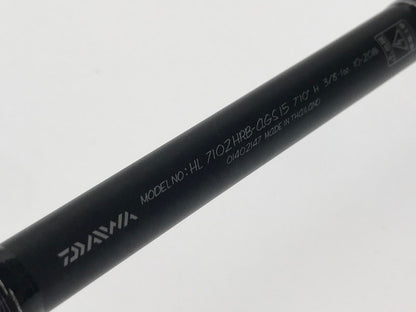 【中古品】 DAIWA ダイワ HEARTLAND ハートランド AGS 7102HRB-AGS15 FALL TRAP TECHNICAL SHAFT フォールトラップESS テクニカルシャフト ベイトロッド バスロッド【代金引換不可】【佐川急便発送】 釣り 釣り具等 132-260623-yk-10-tag 万代Net店