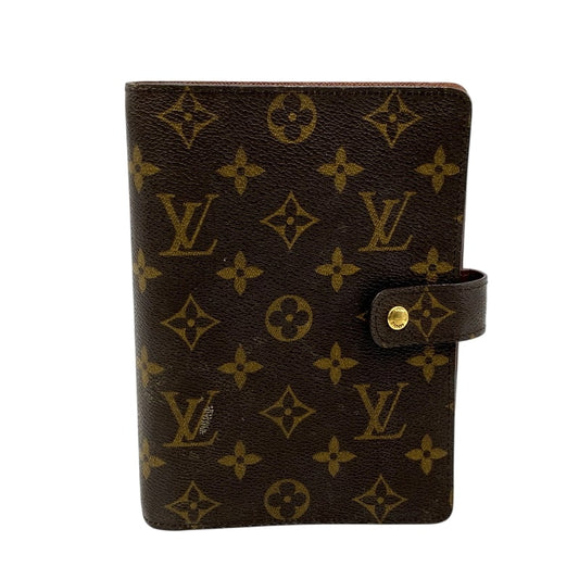 【中古品】【メンズ/レディース】 LOUIS VUITTON ルイ・ヴィトン R20004 SP0061 アジェンダMM モノグラム 手帳カバー 179-241215-as-19-izu カラー：ブラウン 万代Net店