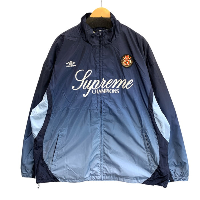 【中古美品】【メンズ】 Supreme シュプリーム UMBRO 25AW GRADIENT TRACK JACKET トラックジャケット ナイロン ブランド 古着 149-251221-gm-27-fuz サイズ：XXL カラー：ブルー 万代Net店