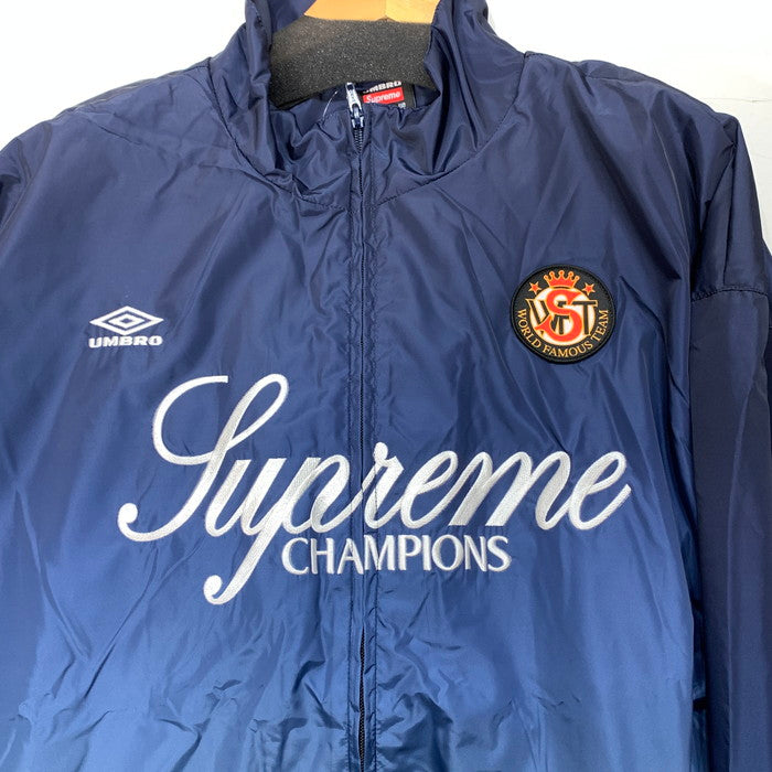 【中古美品】【メンズ】 Supreme シュプリーム UMBRO 25AW GRADIENT TRACK JACKET トラックジャケット ナイロン ブランド 古着 149-251221-gm-27-fuz サイズ：XXL カラー：ブルー 万代Net店