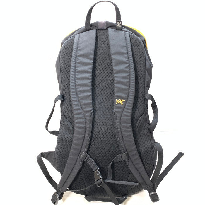 【中古品】【メンズ】 ARC'TERYX アークテリクス 14336 SEBRING 25 バックパック リュック ブランド カバン 188-251221-gm-29-fuz カラー：ブラック イエロー 万代Net店
