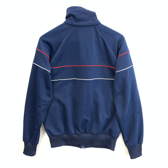 【中古品】【メンズ】 adidas アディダス 80s TRACK JACKET トラックジャケット ヴィンテージ ブランド 古着 145-251227-gm-19-fuz サイズ：M カラー：ネイビー 万代Net店