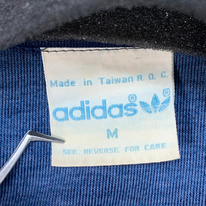 【中古品】【メンズ】 adidas アディダス 80s TRACK JACKET トラックジャケット ヴィンテージ ブランド 古着 145-251227-gm-19-fuz サイズ：M カラー：ネイビー 万代Net店
