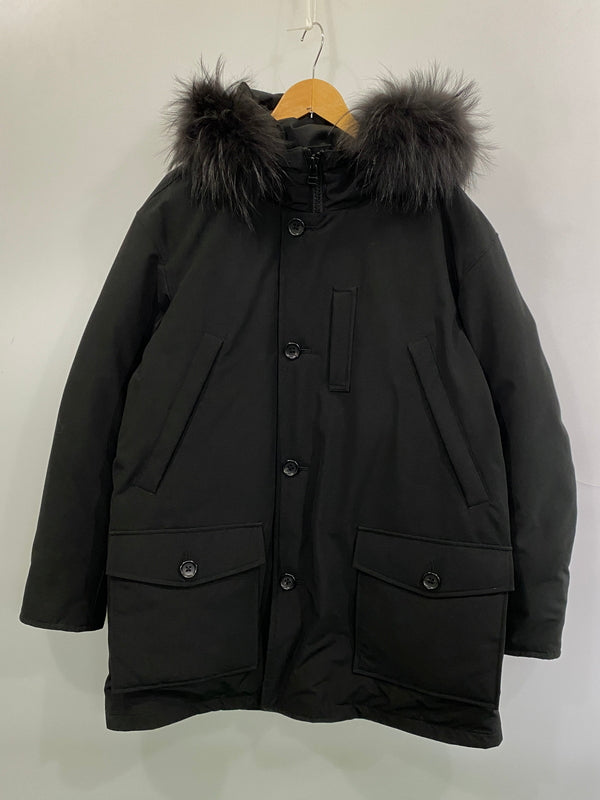 【中古品】【メンズ】 DRESSTERIOR ドレステリア × 干場義雅 N-3B DOWN COAT ダウンコート コラボ メンズ アウター 140-261007-em-17-min サイズ：M カラー：ブラック 万代Net店
