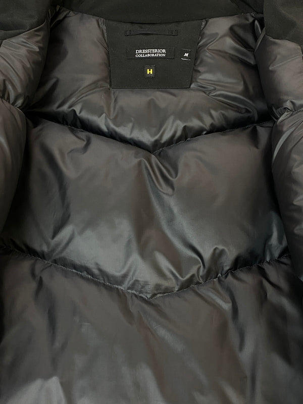 【中古品】【メンズ】 DRESSTERIOR ドレステリア × 干場義雅 N-3B DOWN COAT ダウンコート コラボ メンズ アウター 140-261007-em-17-min サイズ：M カラー：ブラック 万代Net店