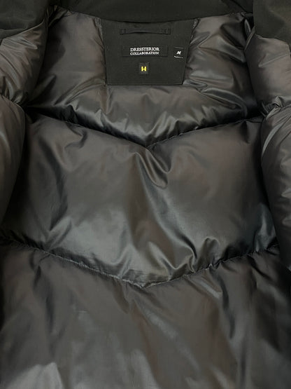 【中古品】【メンズ】 DRESSTERIOR ドレステリア × 干場義雅 N-3B DOWN COAT ダウンコート コラボ メンズ アウター 140-261007-em-17-min サイズ：M カラー：ブラック 万代Net店