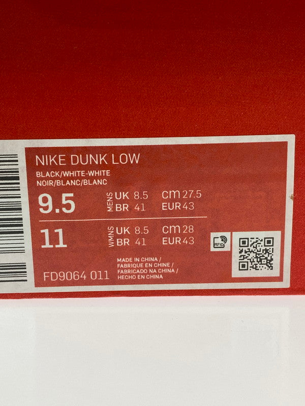 【中古美品】【メンズ】 NIKE ナイキ DUNK LOW REVERSE PANDA FD9064-011 ダンク ロー リバースパン スニーカー メンズ シューズ 靴 160-250829-em-24-min サイズ：27.5cm カラー：ブラック/ホワイト 万代Net店