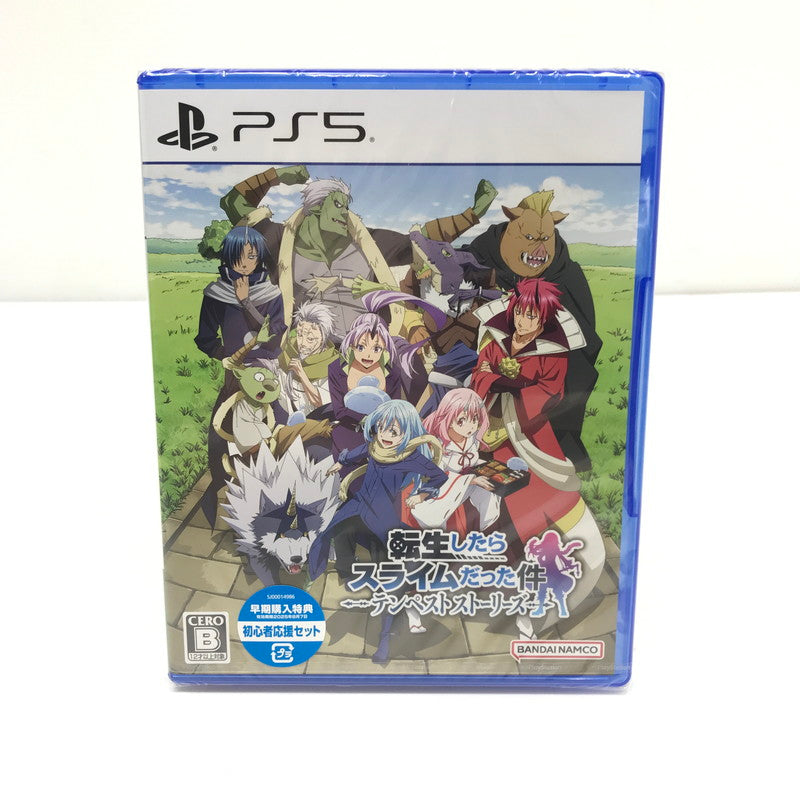【中古美品】 【未開封】PlayStation5 PS5 ソフト 転生したらスライムだった件 テンペストストーリーズ [CERO区分_B / 12歳以上対象] 026-251216-yk-03-tag 万代Net店