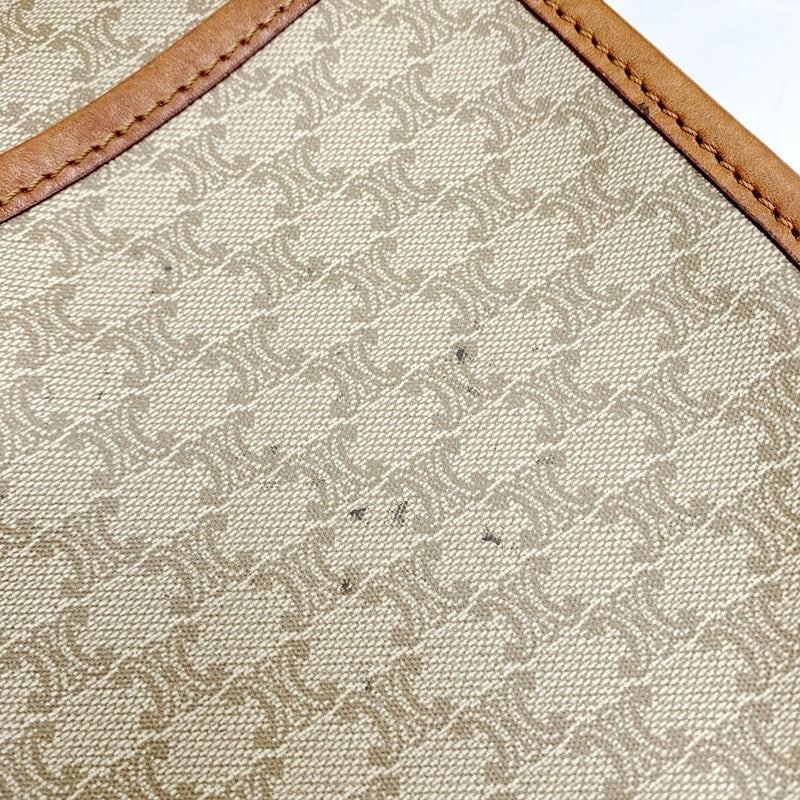 【中古品】【レディース】 CELINE セリーヌ DM93 マカダム柄 VINTAGE ショルダーバッグ カバン 180-230402-mk-52-izu カラー：茶系 万代Net店