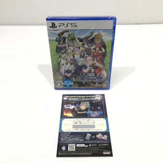 【中古美品】 【未開封】PlayStation5 PS5 ソフト 転生したらスライムだった件 テンペストストーリーズ [CERO区分_B / 12歳以上対象] 026-251216-yk-04-tag 万代Net店