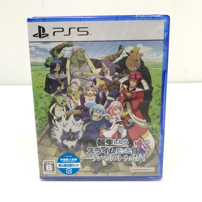 【中古美品】 【未開封】PlayStation5 PS5 ソフト 転生したらスライムだった件 テンペストストーリーズ [CERO区分_B / 12歳以上対象] 026-251216-yk-04-tag 万代Net店