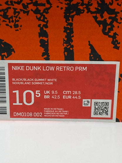 【中古品】【メンズ】 NIKE ナイキ DM0108-002 DUNK LOW RETRO PRMADOBE 靴 シューズ スニーカー SNEAKER 160-260509-zi-04-min サイズ：28.5cm カラー：BLACK/BLACK-SUMMT WHITE 万代Net店