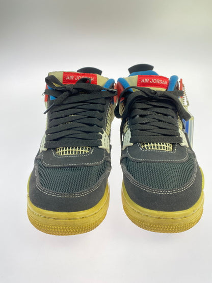 【中古品】【メンズ】 NIKE ナイキ AIRJORDAN 4RETRO SP UNION DC9533-001 エア ジョーダン 4 レトロ スペシャル ユニオン スニーカー メンズ シューズ 靴 160-250829-em-26-min サイズ：26.5cm カラー：フノアール/ライトフュージョンレッド 万代Net店