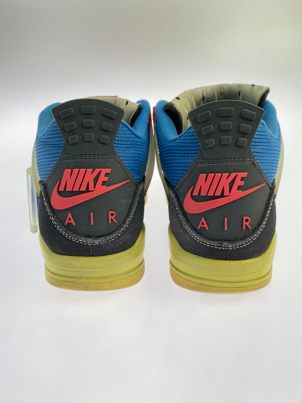 【中古品】【メンズ】 NIKE ナイキ AIRJORDAN 4RETRO SP UNION DC9533-001 エア ジョーダン 4 レトロ スペシャル ユニオン スニーカー メンズ シューズ 靴 160-250829-em-26-min サイズ：26.5cm カラー：フノアール/ライトフュージョンレッド 万代Net店