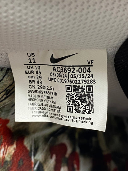 【中古美品】【メンズ】 NIKE ナイキ × PEACEMINUSONE ピースマイナスワン AIR FORCE 1 LOW ’07 PARA-NOISE 3.0 BLACK AND MULTI-COLOR G-DRAGON AQ3692-004 エアフォース1 ロー ’07 パラノイズ3.0 160-250829-em-28-min サイズ：29cm カラー：ブラック/マルチカラー 万代Net店