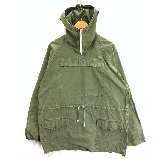 【中古品】【メンズ】 イギリス軍 カデットスモック パーカー ミリタリー ジャケット アウター 古着 USED 145-260404-gm-13-fuz サイズ：5 カラー：オリーブ 万代Net店