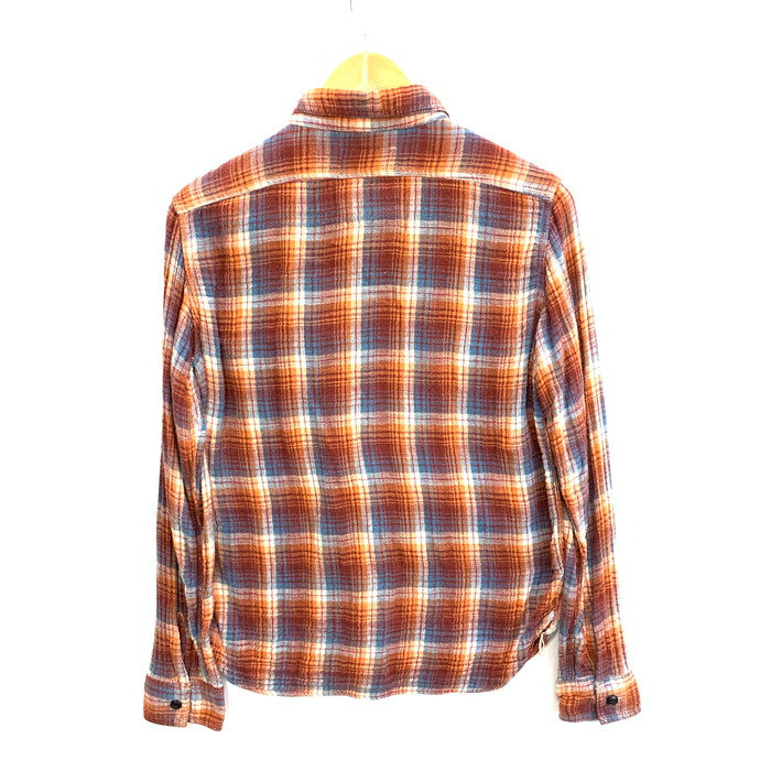 【中古品】【メンズ】 SAMURAI JEANS 長袖シャツ トップス ブランド 古着 145-250809-gm-11-fuz サイズ：M カラー：オレンジ 万代Net店