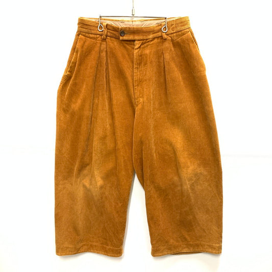 【中古品】【メンズ】 MAINU コーデュロイワイドパンツ ボトムス ブランド 古着 151-250802-gm-10-fuz サイズ：1 カラー：ブラウン 万代Net店