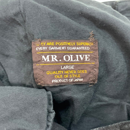 【中古美品】【メンズ】 MR.OLIVE ミスターオリーブ パンツ ブランド 古着 151-251214-gm-21-fuz サイズ：L カラー：ダークグリーン 万代Net店