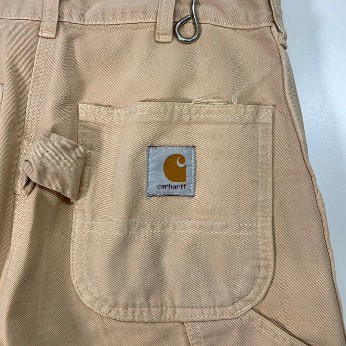 【中古品】【メンズ】 Carhartt カーハート ペインターパンツ ボトムス ブランド 古着 156-260321-gm-38-fuz サイズ：不明 カラー：ベージュ 万代Net店