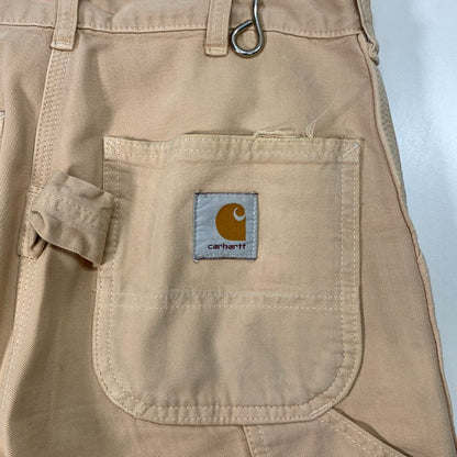 【中古品】【メンズ】 Carhartt カーハート ペインターパンツ ボトムス ブランド 古着 156-260321-gm-38-fuz サイズ：不明 カラー：ベージュ 万代Net店