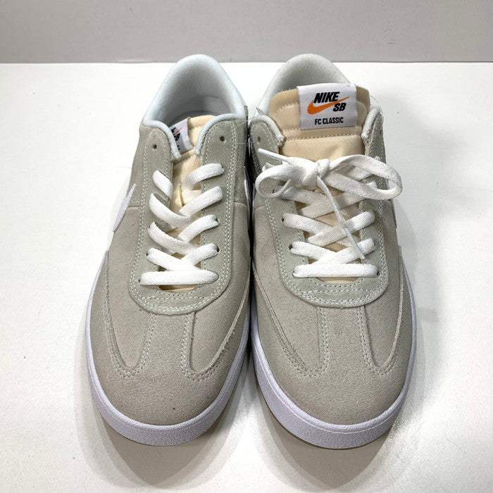 【中古美品】【メンズ】 NIKE SB ナイキエスビー 909096-111 FC CLASSIC"SUMMIT WHITE" エフシークラシック スニーカー 160-251019-gm-29-fuz サイズ：28cm カラー：ベージュ 万代Net店