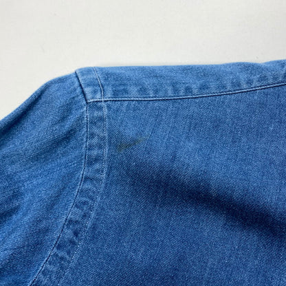 【中古品】【メンズ】 DRESSTERIOR ドレステリア 長袖シャツ トップス ブランド 古着 140-240615-gm-18-fuz カラー：ブルー 万代Net店